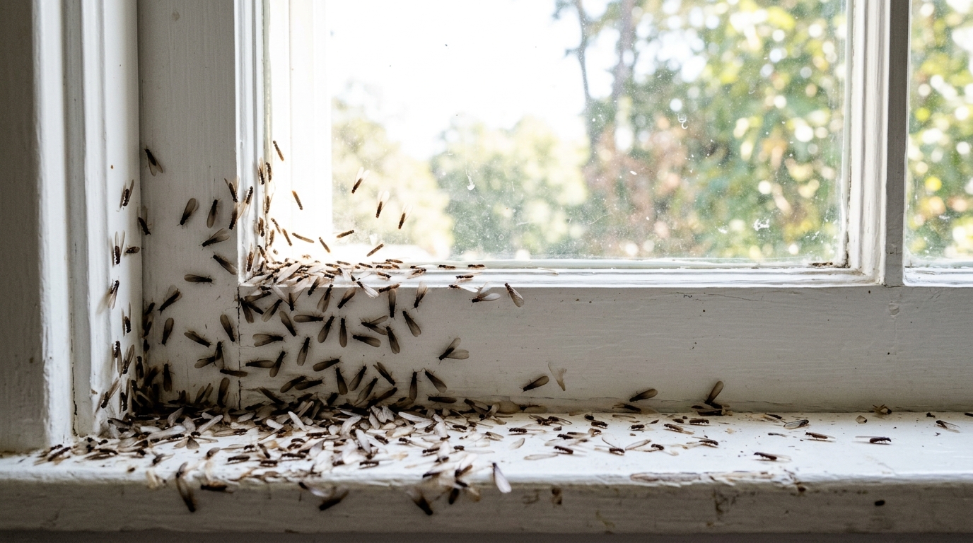 Termite Swarm Season in East Texas — What It Means and What to Do